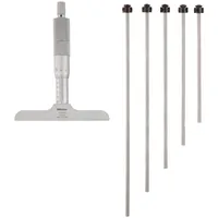 Mitutoyo Tiefenmessschraube, wechselbare Einsätze 0-150 mm, 101 mm Basis