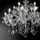 Ideal Lux Kronleuchter COLOSSAL SP15, 15-flammig, E14, grau IDEA-081526