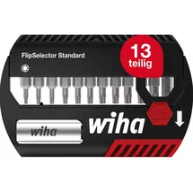 Wiha Bit Set Flipselector 13-teilig Standard 25 mm