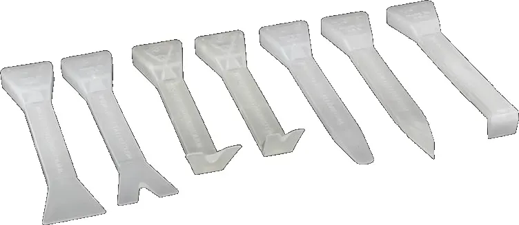  Hebelwerkzeugset Soft Touch 7 Stück 