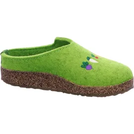 HAFLINGER Hausschuhe in Grün | Gr.: 40