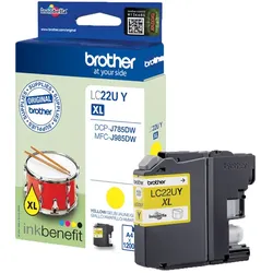 Brother LC22UY - XL - Gelb - original - Tintenpatrone