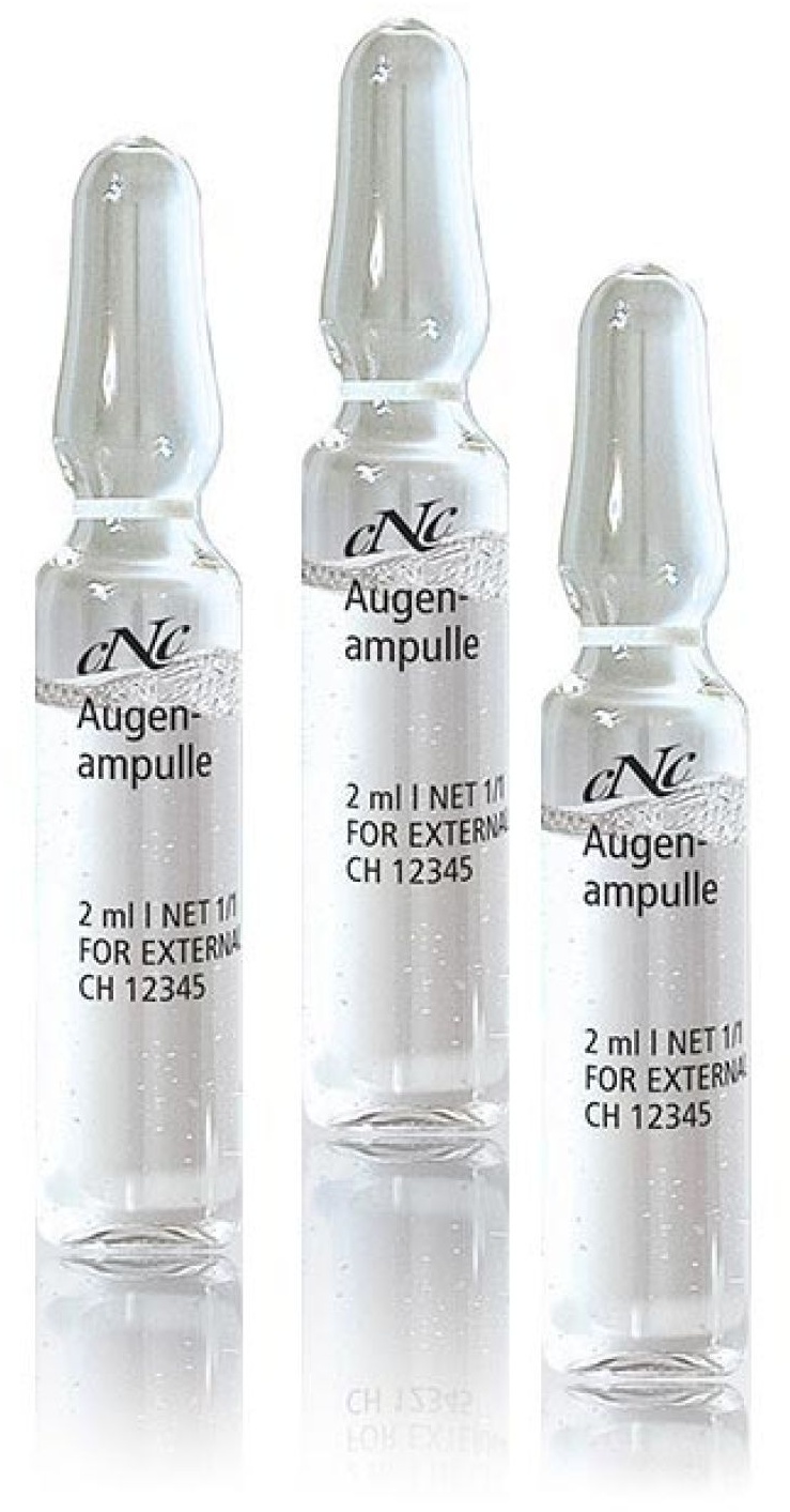 CNC cosmetic Wirkstoffampullen Hyaluron Augenampulle 20 ml Frauen