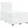 vidaXL Boxspringbett 120 x 190 cm Weiß
