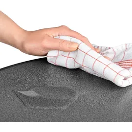 Beautissu Stehtisch Schwarz Metall, Rund, 70x110x70 cm Esszimmer, Tische, Stehtische