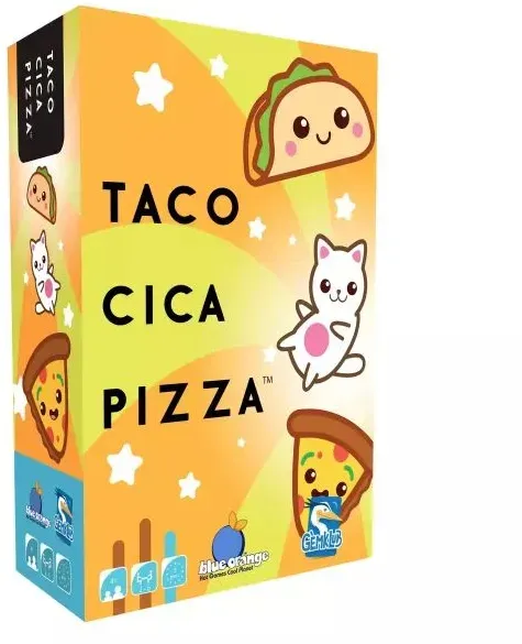 Taco, Katze, Pizza Kartenspiel - auf Ungarisch