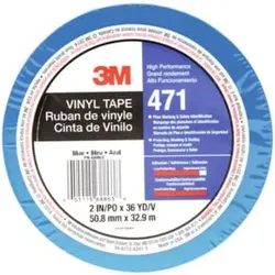 3M PVC-Klebeband weich, Farbe: BLUE