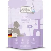 MjAMjAM Quetschie Kitten 300g Sparpaket Kitten Kalb mit Lachsöl