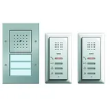 Gira Türsprech-Set Bus 2xTeiln Alu reinweiß Türko 049544 1LS