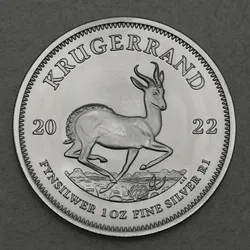 Silbermünze 1oz Krügerrand 2022 (Südafrika)