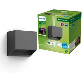 Philips Wandleuchte Alix UltraEffizient Anthrazit
