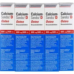 CALCIUM SANDOZ D Osteo Brausetabletten 100 St.