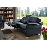 Hukla 2,5-Sitzer HU-SF15058 Ledersofa, Breite 194 cm, aus Leder, optional Kopfstütze u. WallAway-Funktion blau