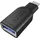 Icy Box USB-C auf USB-A Adapter Schwarz