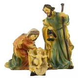 Dekoprojekt Scheuerer Heilige Familie 3tlg, geeignet für 11cm Figuren