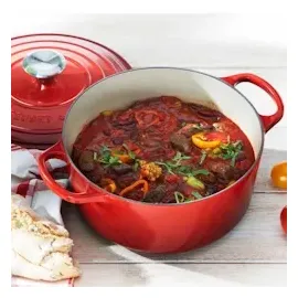 Le Creuset Signature Bräter 22 cm rund schwarz glänzend