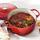 Le Creuset Signature Bräter 22 cm rund schwarz glänzend