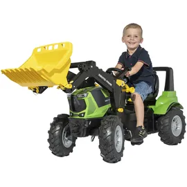 Rolly Toys rollyFarmtrac Deutz 8280 TTV (inkl. Lader, von 3-8 Jahre, Sitz längen-und höhenverstellbar, Luftbereifung),