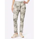 Heine Druck-Hose Khaki 36