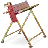 Relaxdays Sägebock mit Kettensägenhalterung