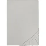 biberna 0077155 Jersey 180 x 200 - 200 x 200 cm sturmgrau