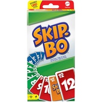 Mattel Skip-Bo Kartenspiel Gesellschaftsspiel Familienspiel ab 7 Jahren 52370