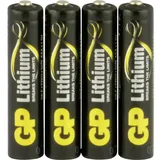 GP Batteries Lithium Micro AAA, 4er-Pack (07024LF-C4)