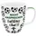 GRUSS & CO Tasse Motiv Fußball 0,4 l Weiß
