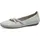 TAMARIS Da.-Ballerina für Damen, grau, Größe 39 EU