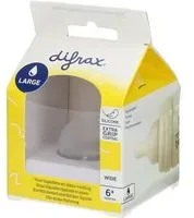 Difrax® Tétine Wide Large Tétine(S) 2 pc(s)