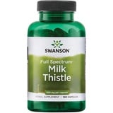 Swanson Full Spectrum Milk Thistle (Mariendistel), 500mg, 100 Kapseln, Laborgeprüft, Sojafrei, Glutenfrei, Ohne Gentechnik