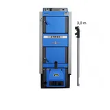ATMOS Kombikessel DC30GSP Set 3,0m Förderschnecke mit Pelletbrenner A25GSP