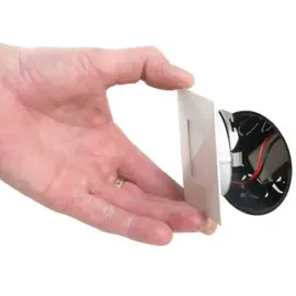 Heitronic Einbauleuchte 2 eckig 2,6 W 2700 K weiß