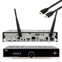 UCLAN Ustym 4K PRO UHD Twin DVB-S2X Multistream E2 Linux Receiver 2160p H.265 HEVC, Media Server, Dual WiFi