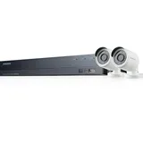 Samsung Sdh-B73023BF 4 Channel Full HD Video Security System - 2 Cam, 1 Stück, SDH-B73023BF/CU