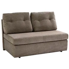 Jockenhöfer Schlafcouch Polyester 2-Sitzer Grau