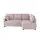 bobb Ecksofa mit Boxspringpolsterung Lisa de Luxe ¦ rosa/pink ¦ Maße (cm): B: 235 H: 90 T: 184.0