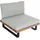 MCW Lounge-Sessel H54 hellbraun/hellgrau