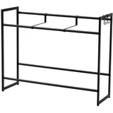Proregal Getränkekistenregal 82 x 104 x 32 cm Schwarz