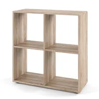 Vicco Raumteiler Tetra 72,6 x 72 x 29 cm Braun