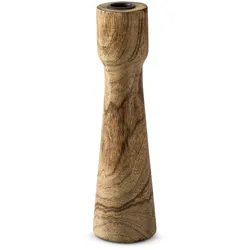 Kerzenleuchter 25 cm Holz Braun S (Small)