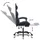 vidaXL Gaming-Stuhl Blau Schwarz