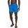 Badeshorts Block Swim Short Blau XL