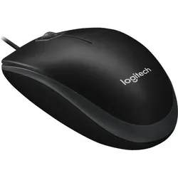 Logitech B100 Optische Maus, schwarz