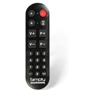 Superior Simply Numeric Universal Grosstastenfernbedienung für 2 Geräte - Superior Electronics SUPTLB002