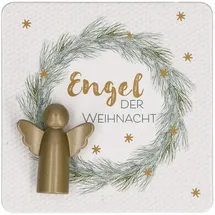 Butzon & Bercker Engelfigur aus Metall - Engel der Weihnacht
