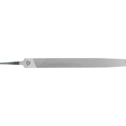 Werkstattfeile Flachspitz 250mm Hieb 3 für Feinbearbeitung, Schlichten