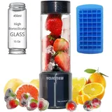 Smoothiemaker smoothiemixer smoothie blender für smoothies ROSEVIEW tragbarer mixer bester mini klein tragbar shakes maker crush to go kleiner shaker blend