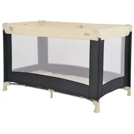 Moni Reisebett, Laufstall Solo Faltmatratze, Aufbewahrungstasche, faltbar beige