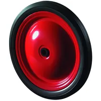 BS Rollen Stahlscheibenrad A70 Rad Ø 210mm PVC schwarz,